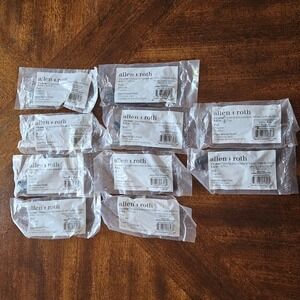 Lot Of 10 Allen + Roth Aged Bronze Cabinet Handle Pull, 3 Inch Centers EX0517169